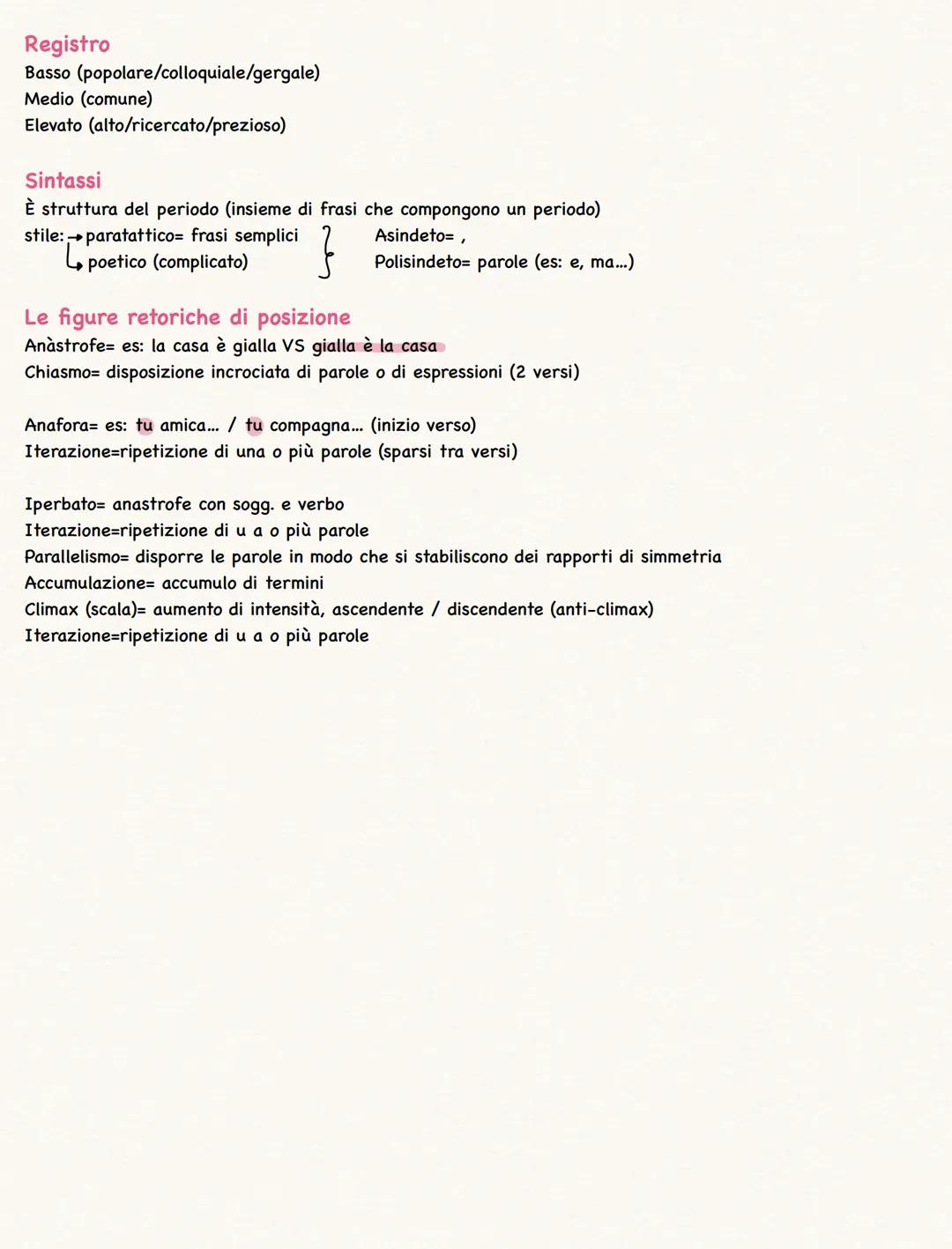 Poesia
Il verso
successione di sillabe accentate (toniche) e di sillabe non accentate (atone)
→ Sciolti no rima, si metrica
Liberi no metric
