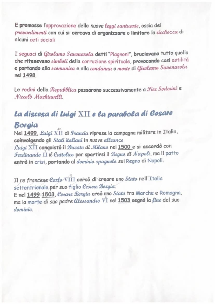 Le Signorie cittadine italiane
Nel Duecento, i cittadini italiani cercarono nuovi modi di governo, e
crearono la Signoria, un sistema guidat