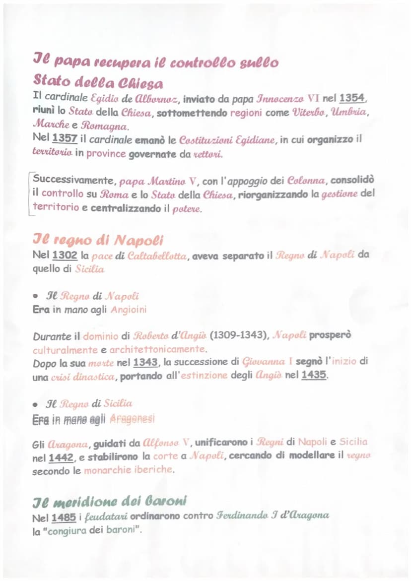Le Signorie cittadine italiane
Nel Duecento, i cittadini italiani cercarono nuovi modi di governo, e
crearono la Signoria, un sistema guidat