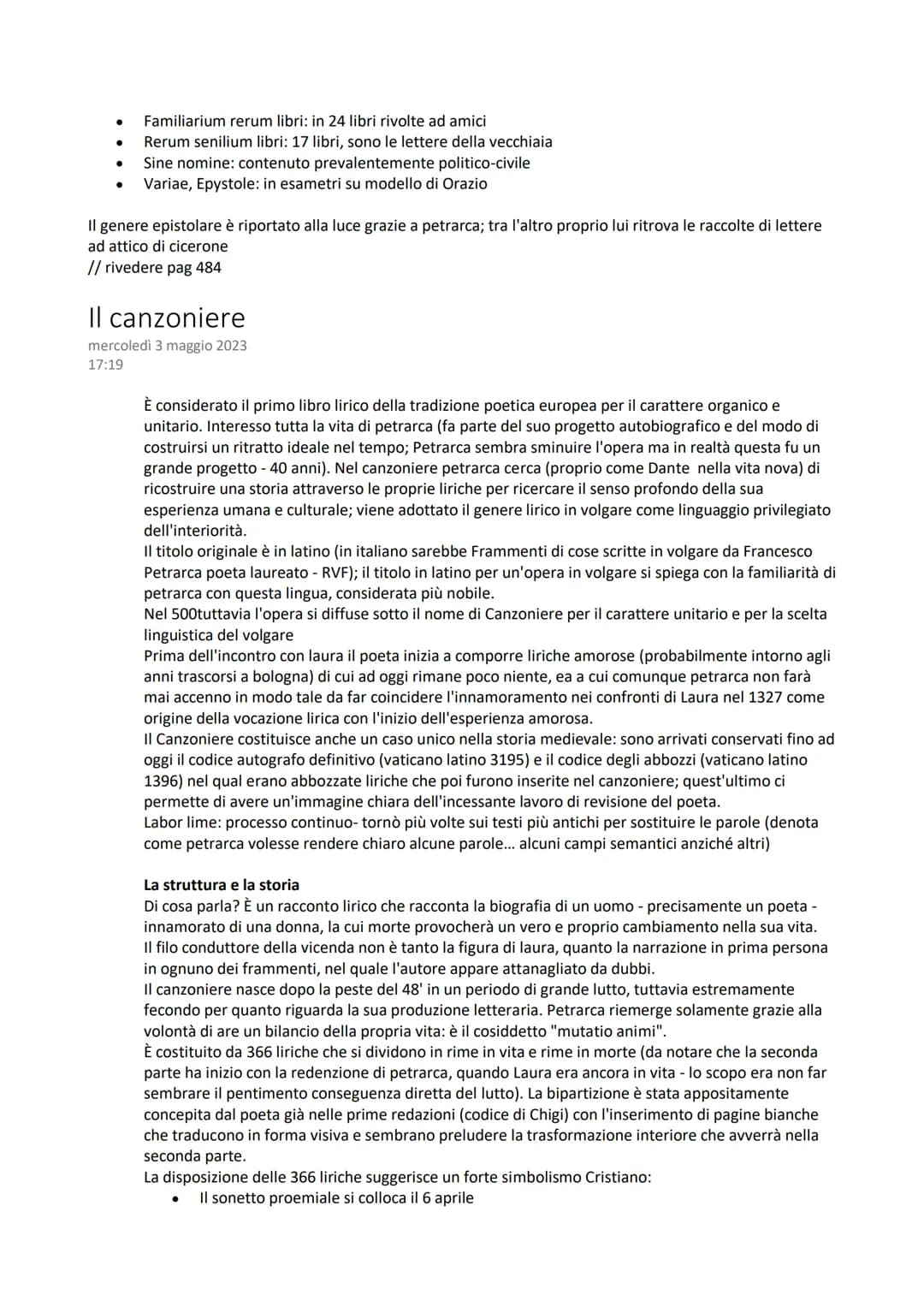Petrarca la vita e l'opera
mercoledì 22 marzo 2023
09:11
Petrarca nasce ad Arezzo nel 1304 da genitori fiorentini (suo padre Petracco era st
