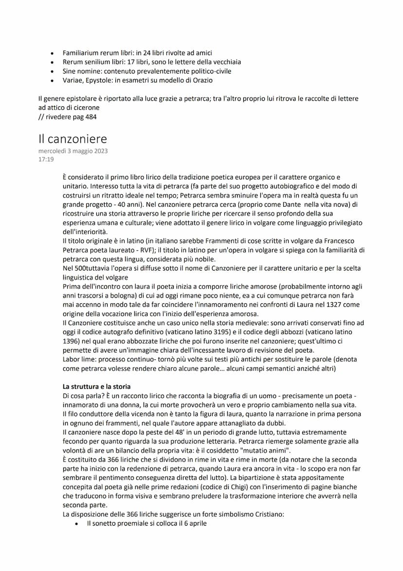 Petrarca la vita e l'opera
mercoledì 22 marzo 2023
09:11
Petrarca nasce ad Arezzo nel 1304 da genitori fiorentini (suo padre Petracco era st