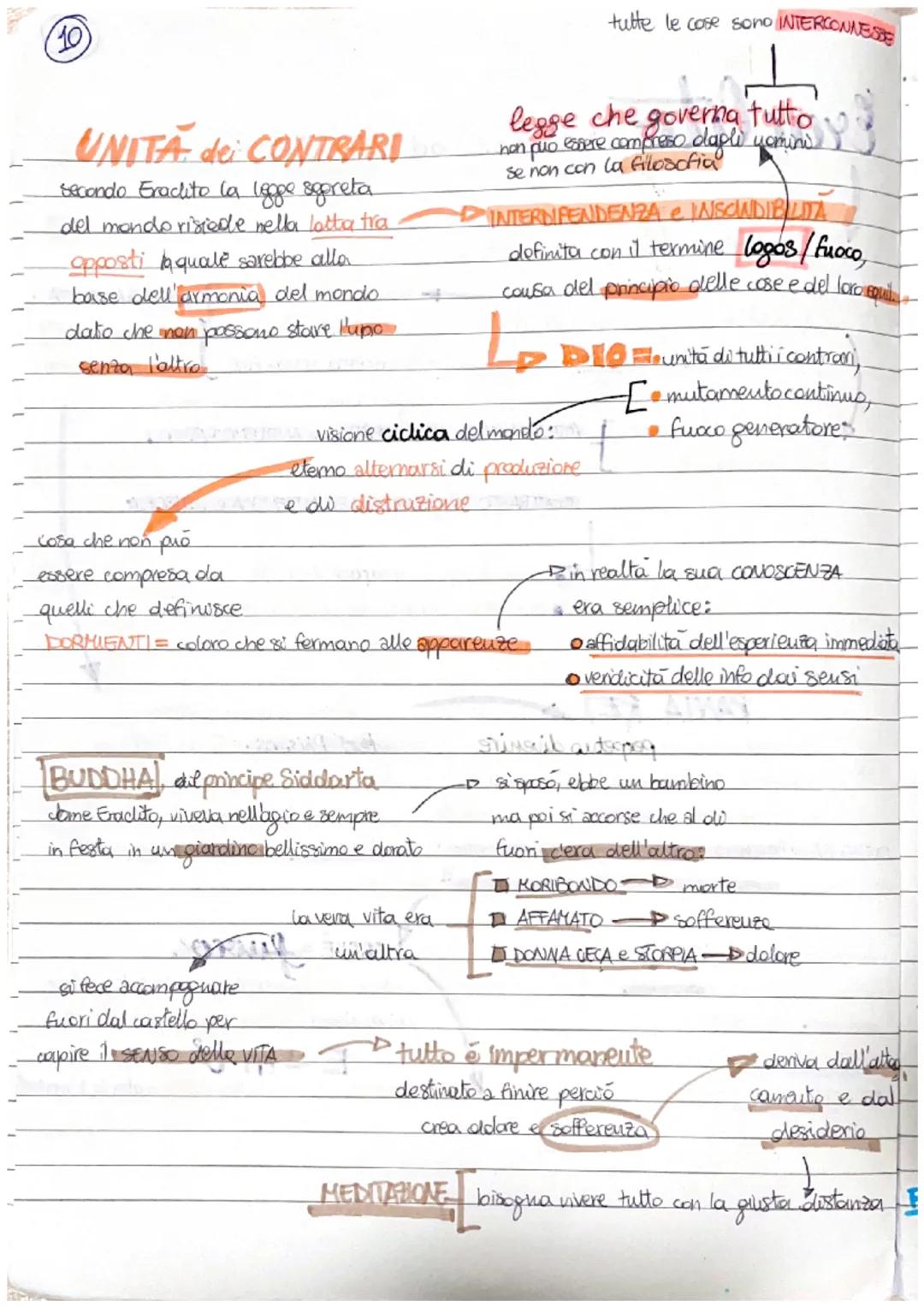 Eraclito
• figlio del Basileus (= capo dello città),
di famiglia importante con tendenze
aristocratiche, ma lui rifiuterà la
camera politica