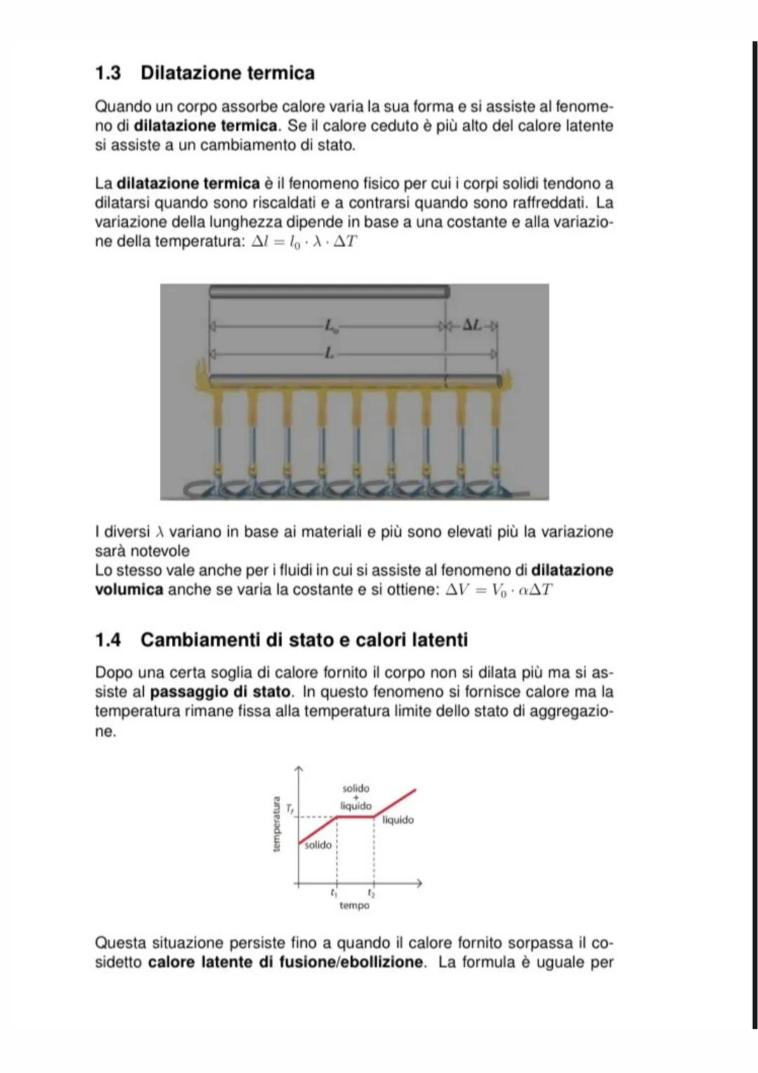 
<p>Prima di iniziare dobbiamo definire la temperatura e il calore:</p>
<ul>
<li>La Temperatura è un indice dello stato di agitazione termic