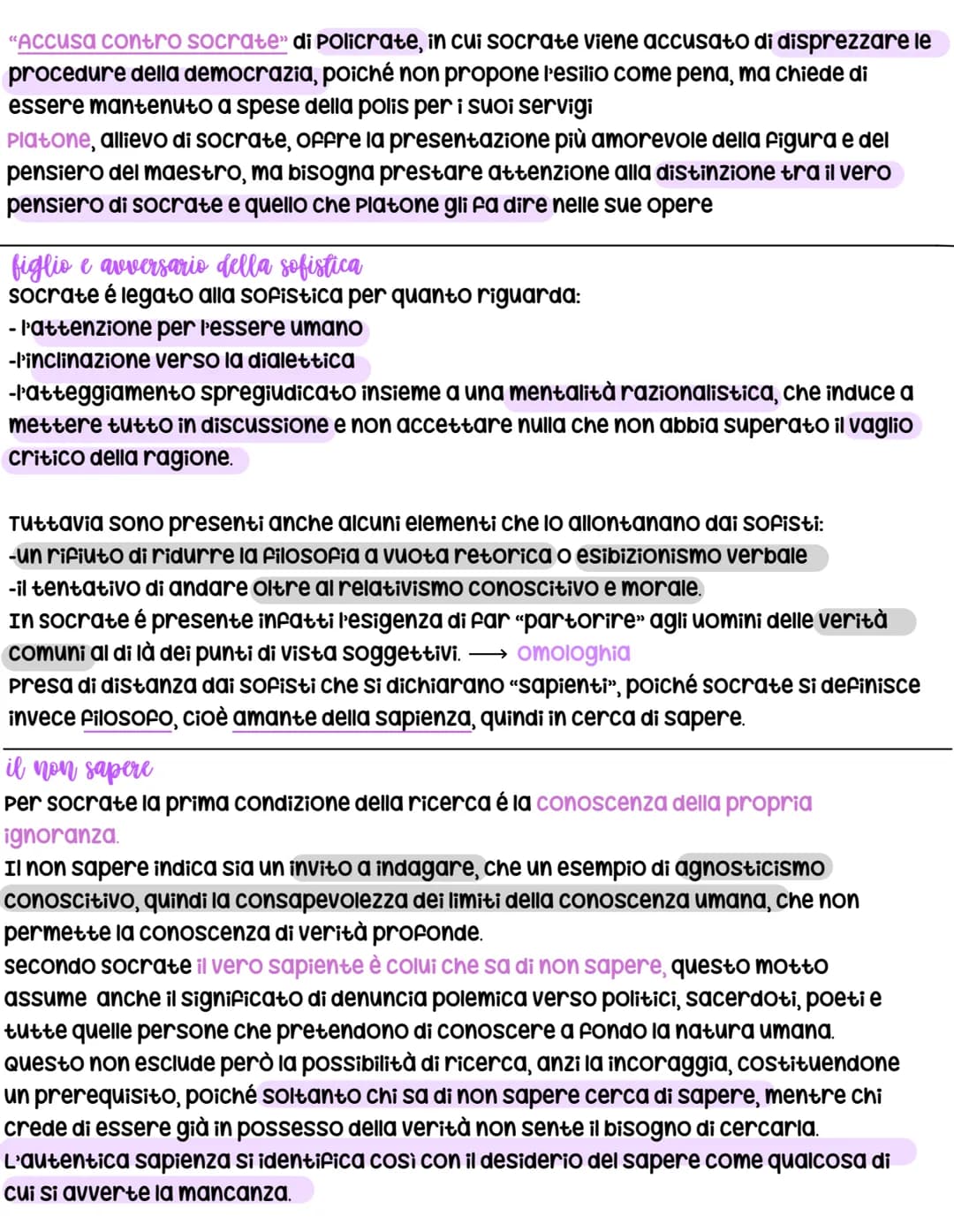 Socratestice
""Conosci te stesso"
vita
Socrate nasce ad Atene nel 470 a.c.
I genitori sono un artigiano e un'ostetrica, pur appartenendo al 