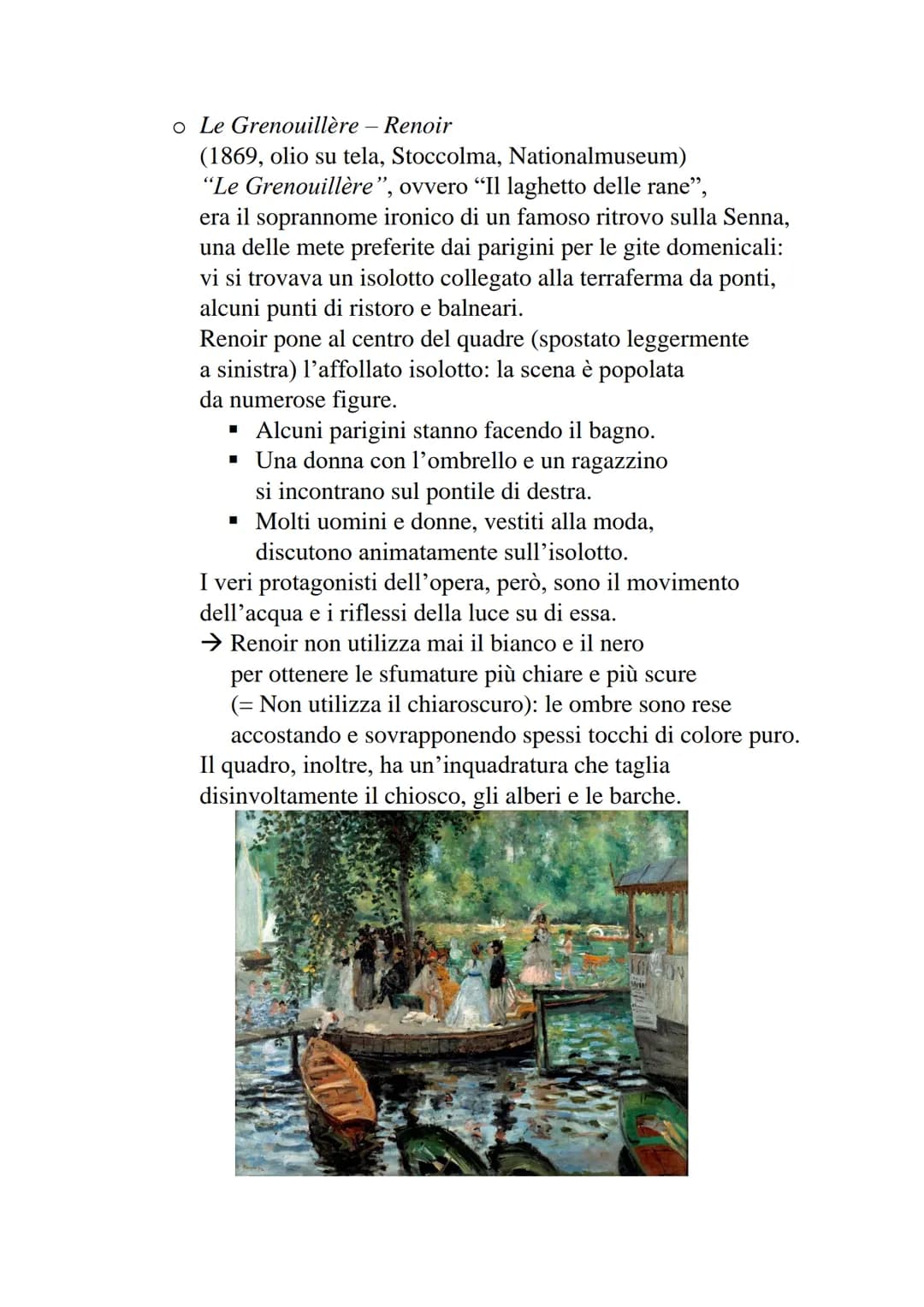 Il realismo
A partire dagli anni trenta dell'Ottocento nella pittura francese si afferma
una marcata tendenza al realismo, che cerca di recu