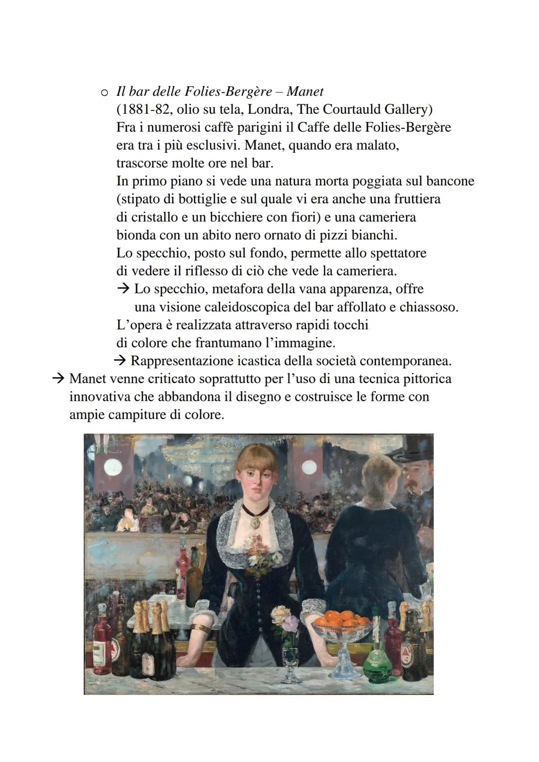 Il realismo
A partire dagli anni trenta dell'Ottocento nella pittura francese si afferma
una marcata tendenza al realismo, che cerca di recu