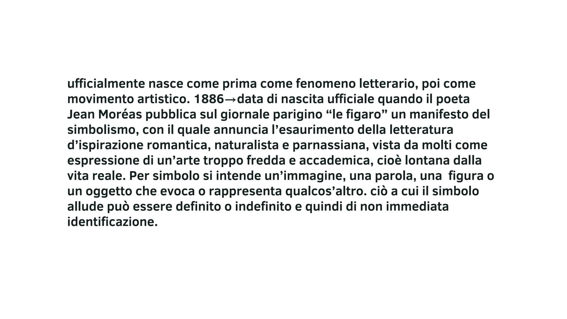 IL DECADENTISMO viene coniato inizialmente per indicare con giudizio negativo una
produzione letteraria ritenuta deteriore rispetto a quella