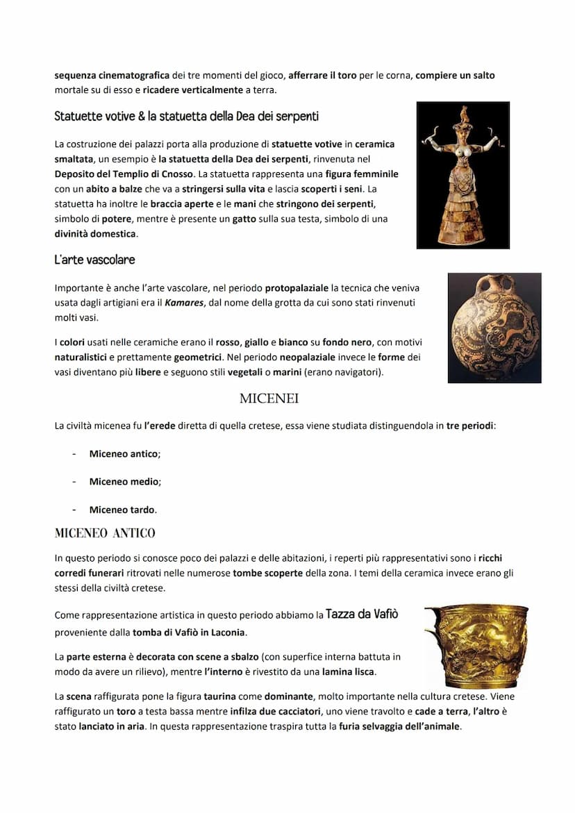 CRETESI
Durante lo sviluppo delle civiltà Mesopotamiche fiorisce nell'isola di Creta la civiltà dei cretesi. Creta non
era difesa dalle mura