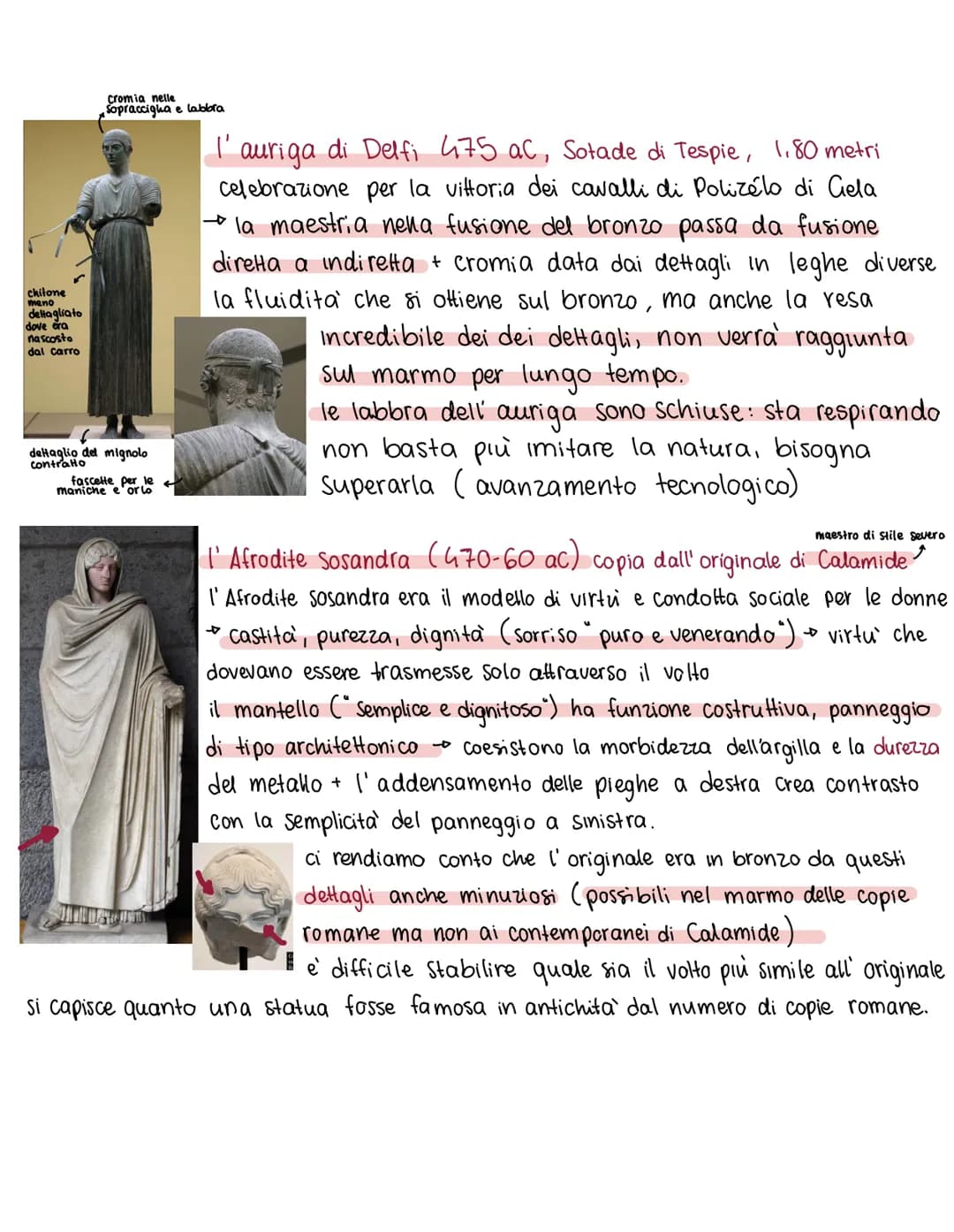 L'eta' classica
la sfinge parla ad Edipo
il pittore di Edipo, 480-70 AC, produzione attica (figure rosse)
I'arte qui e manifestazione visiva