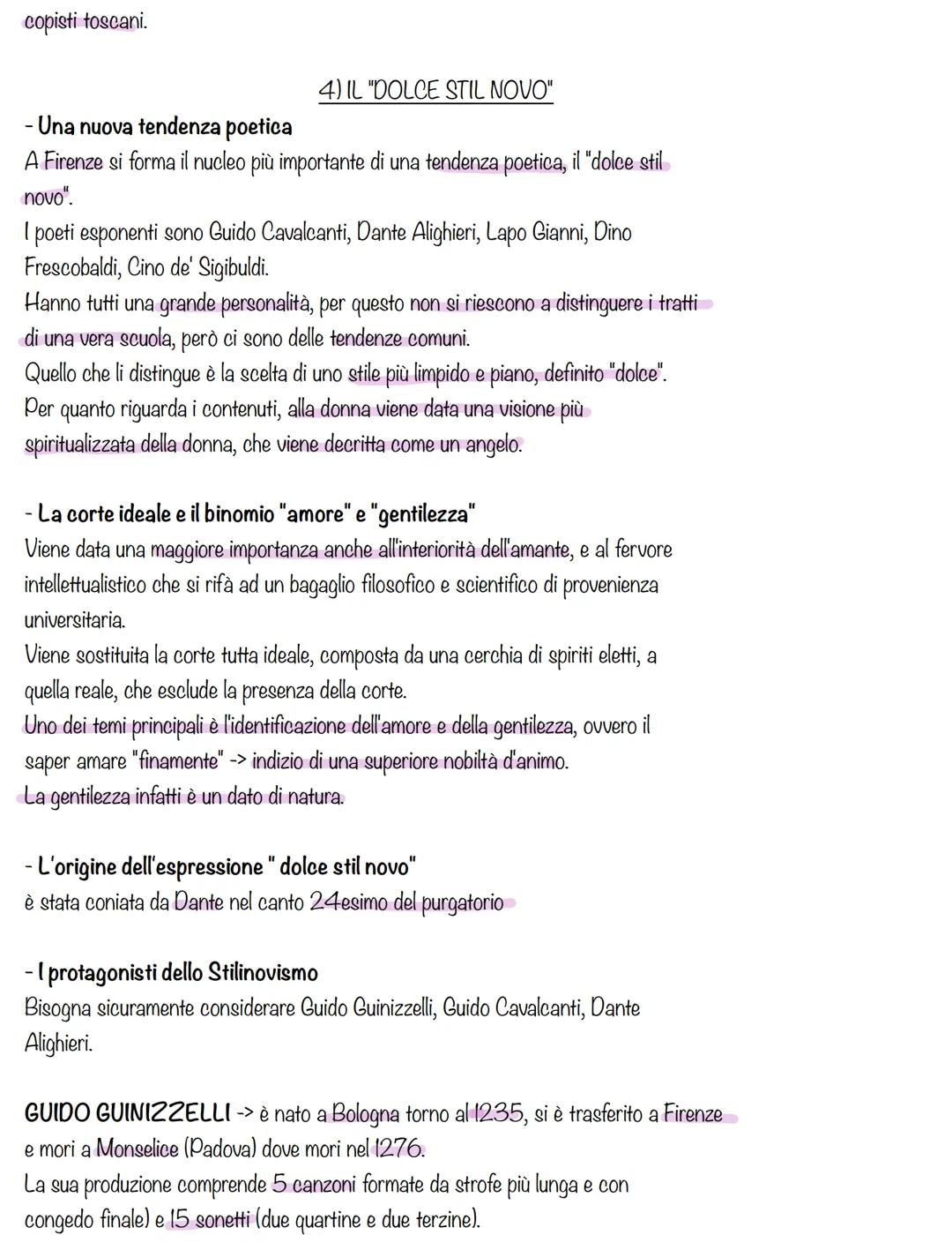 # LA POESIA NELL'ETA' COMUNALE
1) LINGUA, GENERI LETTERARI E DIFFUSIONE DELLA LIRICA

- Il volgare come lingua letteraria e il policentrismo