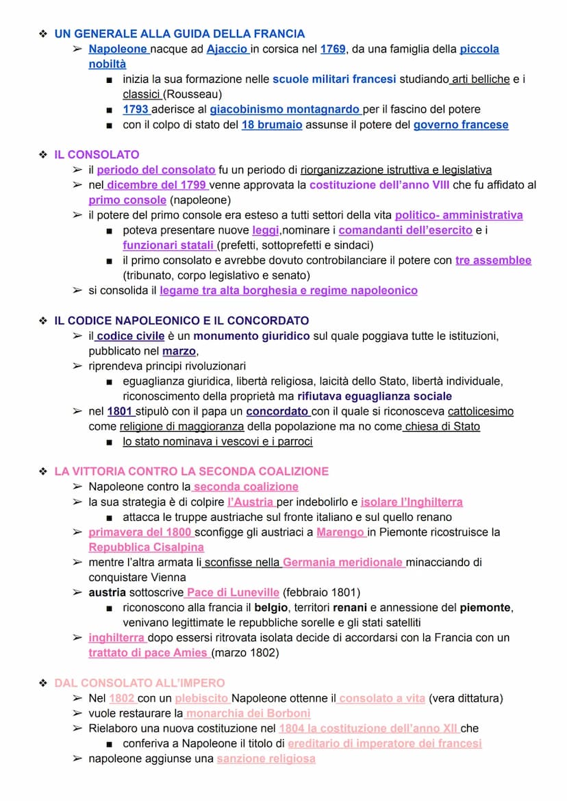 L'ETÀ NAPOLEONICA
→ LA REAZIONE TERMIDORIANA
➤ 9 termidoro (27 luglio 1794) arresto di robespierre segna l'inizio di una nuova fase
della Ri