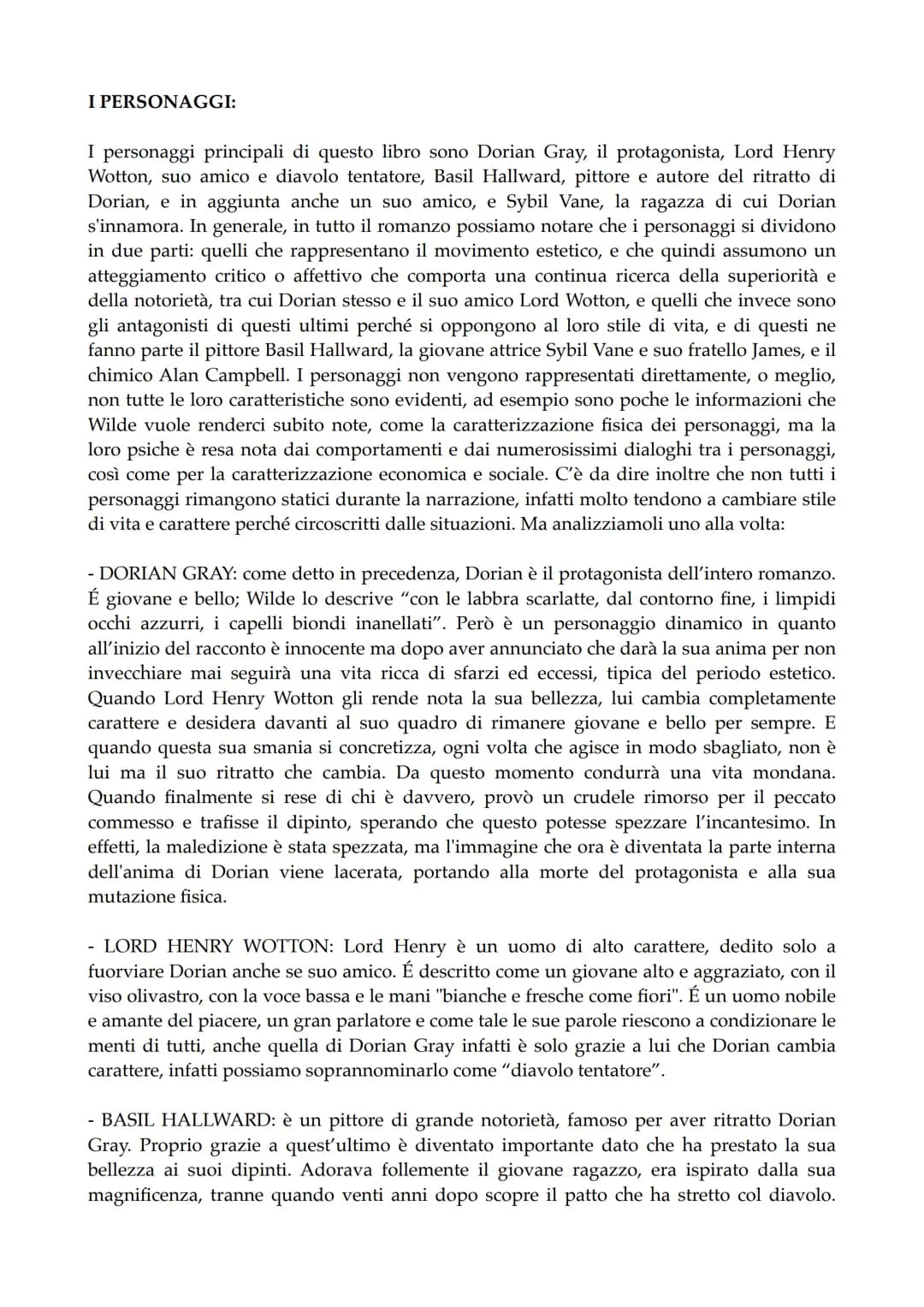 L'AUTORE:
"IL RITRATTO DI DORIAN GRAY"
Oscar Wilde - 1890/1891
- LA VITA: Oscar Wilde nacque a Dublino nel 1854. Ottenne presto fama dalle s