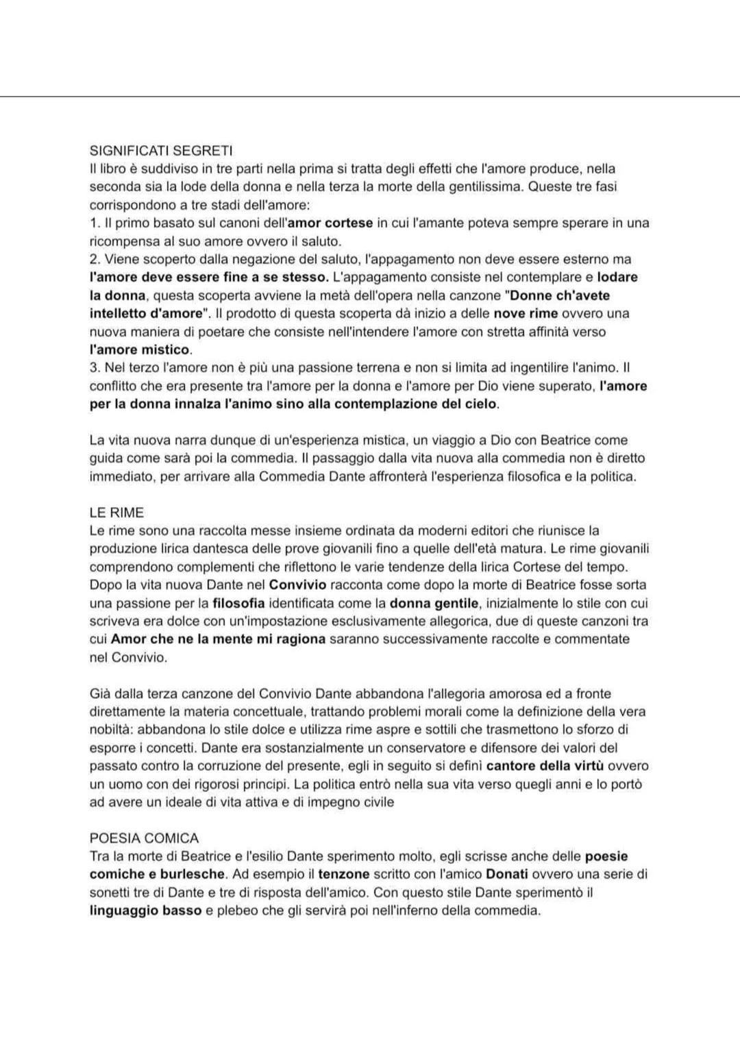 DANTE ALIGHIERI
Dante nasce a Firenze nel 1265 da una famiglia della piccola nobiltà cittadina di parte
guelfa, nonostante le condizioni eco