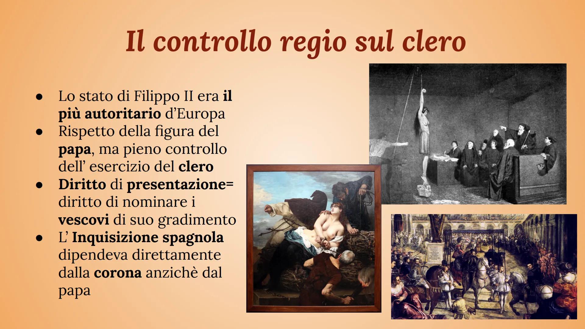 la Spagna
di
Filippo II
märtser
INA I punti fondamentali
• L'Impero di Filippo II
● La burocrazia
. L'economia
● Pirati musulmani e la presa