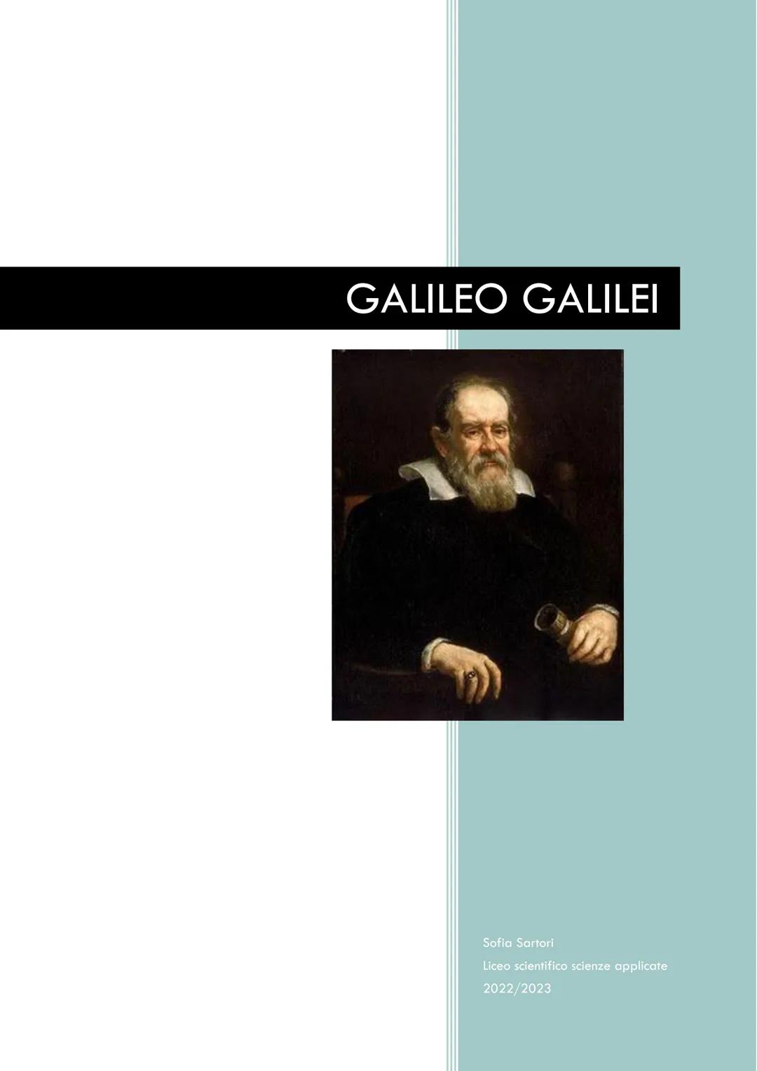 La Vita e le Scoperte di Galileo Galilei