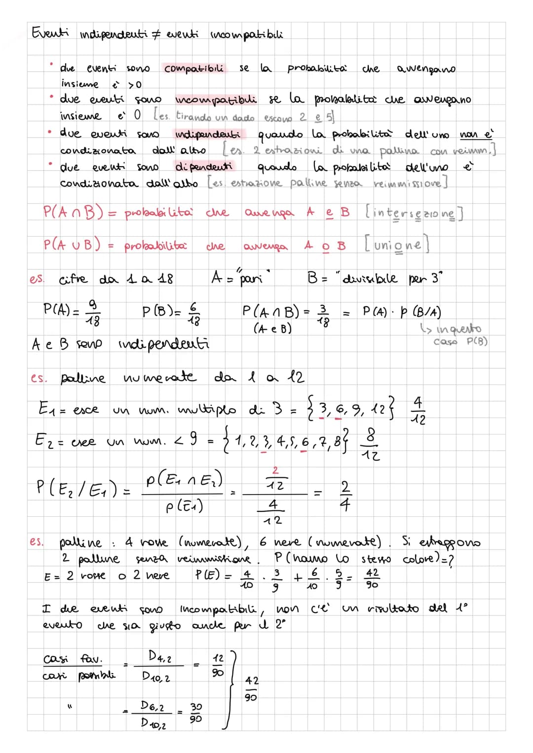 CALCOLO COMBINATORIO
1. Disposizioni semplici > Dn, K- n° di oggetti di ciascun raggruppamento
[gh elementi nei gruppi
nº di oggetti di cui 
