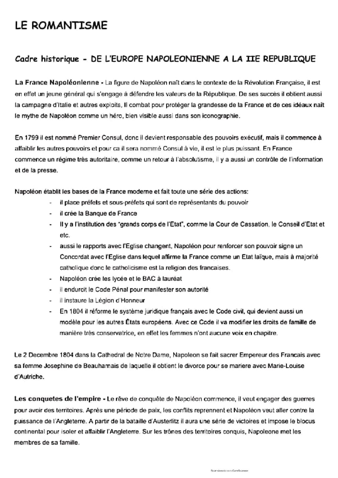 Le Romantisme en France : Résumé, Caractéristiques, Victor Hugo et Napoléon
