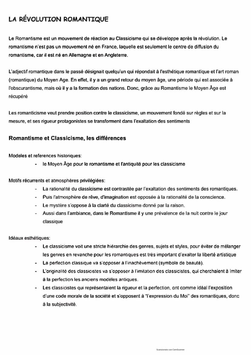 LE ROMANTISME
Cadre historique- DE L'EUROPE NAPOLEONIENNE A LA IIE REPUBLIQUE
La France Napoléonienne - La figure de Napoléon naît dans le c