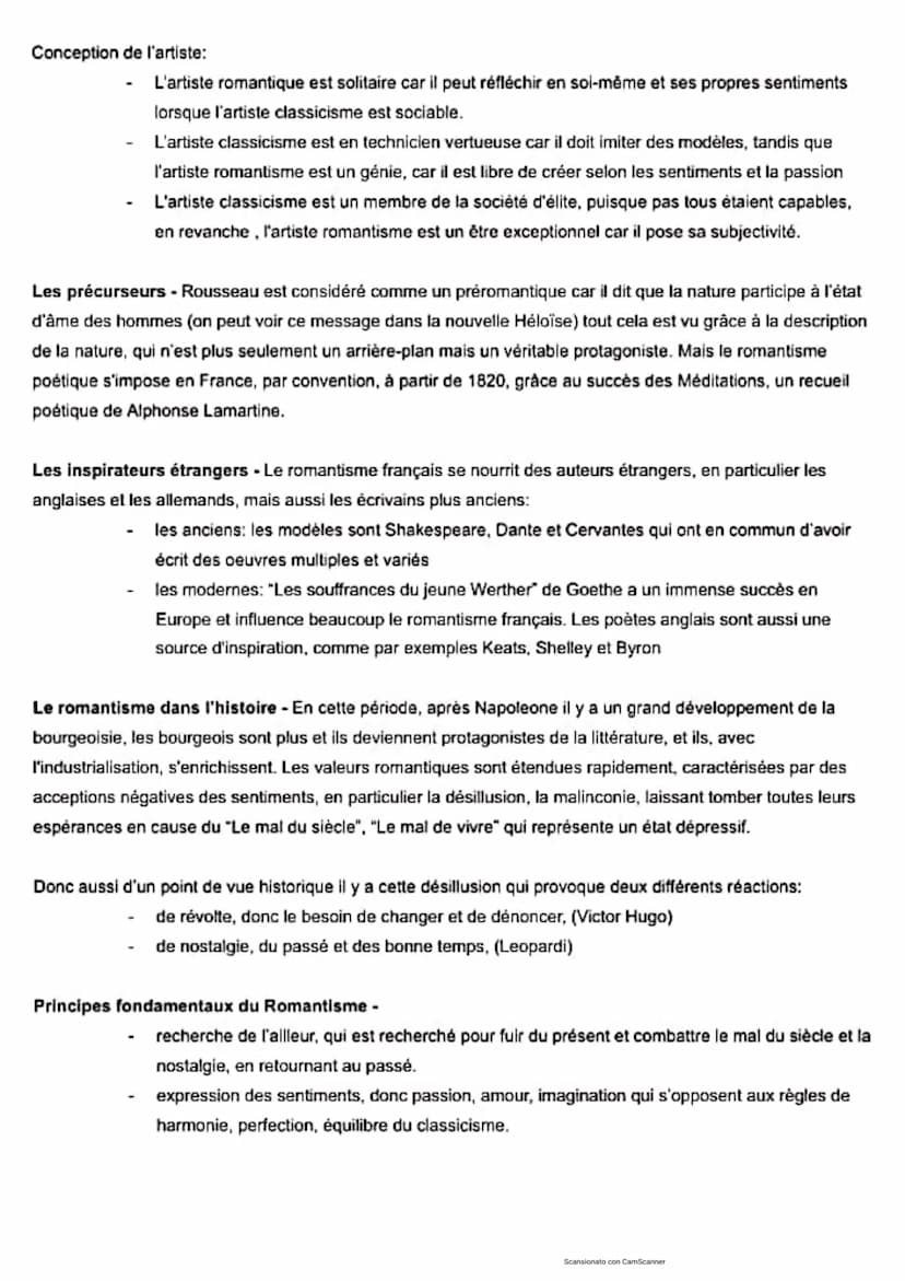 LE ROMANTISME
Cadre historique- DE L'EUROPE NAPOLEONIENNE A LA IIE REPUBLIQUE
La France Napoléonienne - La figure de Napoléon naît dans le c