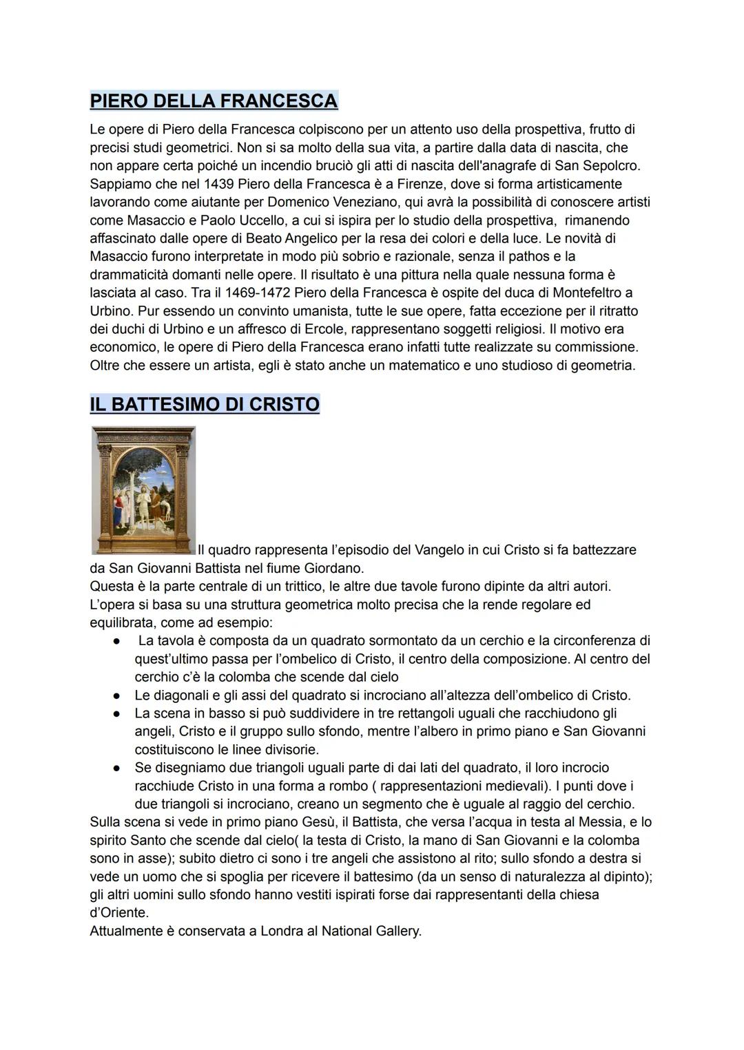 Scopri l'Arte del '400: Riassunto e Schemi per la Scuola Media