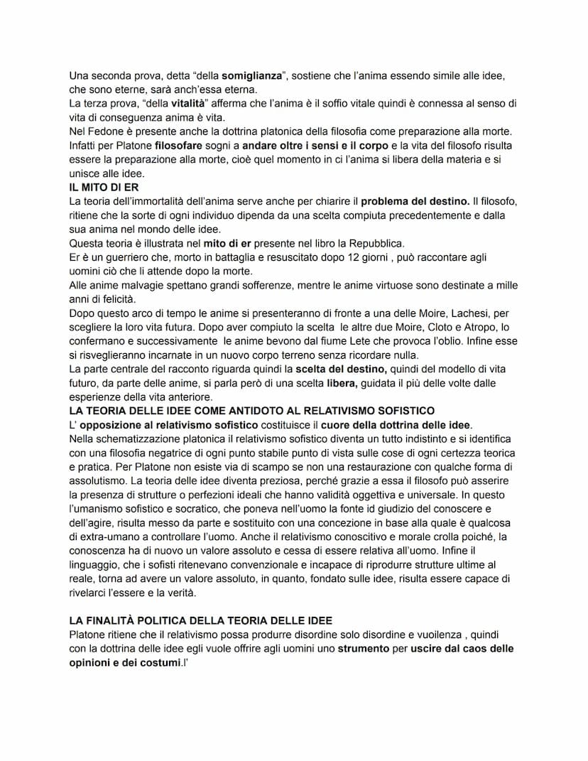 PLATONE
Platone nacque ad Atene nel 427 a.C. da una famiglia aristocratica la quale avrebbe voluto che
lui si dedicasse alla politica.
Il su