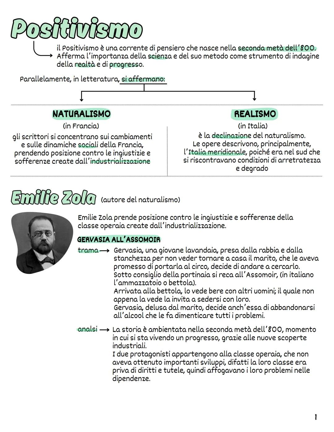 # Positivismo

il Positivismo è una corrente di pensiero che nasce nella seconda metà dell'800.
Afferma l'importanza della scienza e del suo
