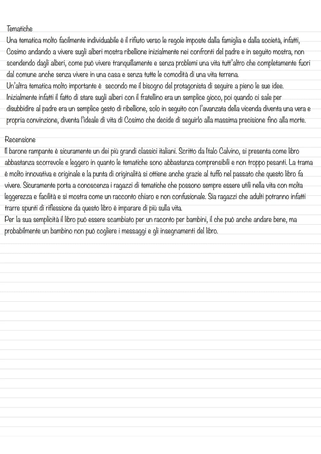- Prima parte: Carta d'identità del libro
Italo Calvino
Il barone rampante
Mondadori
Milano-2015
Autore
Titolo
Editore
Città e anno di
pubbl