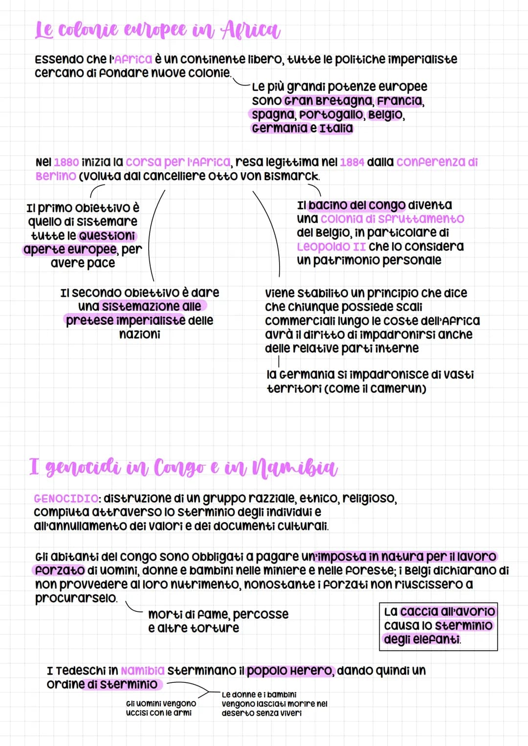 Imperialismo e Colonialismo fine '800 Pdf e Mappa | Differenze e Riassunto