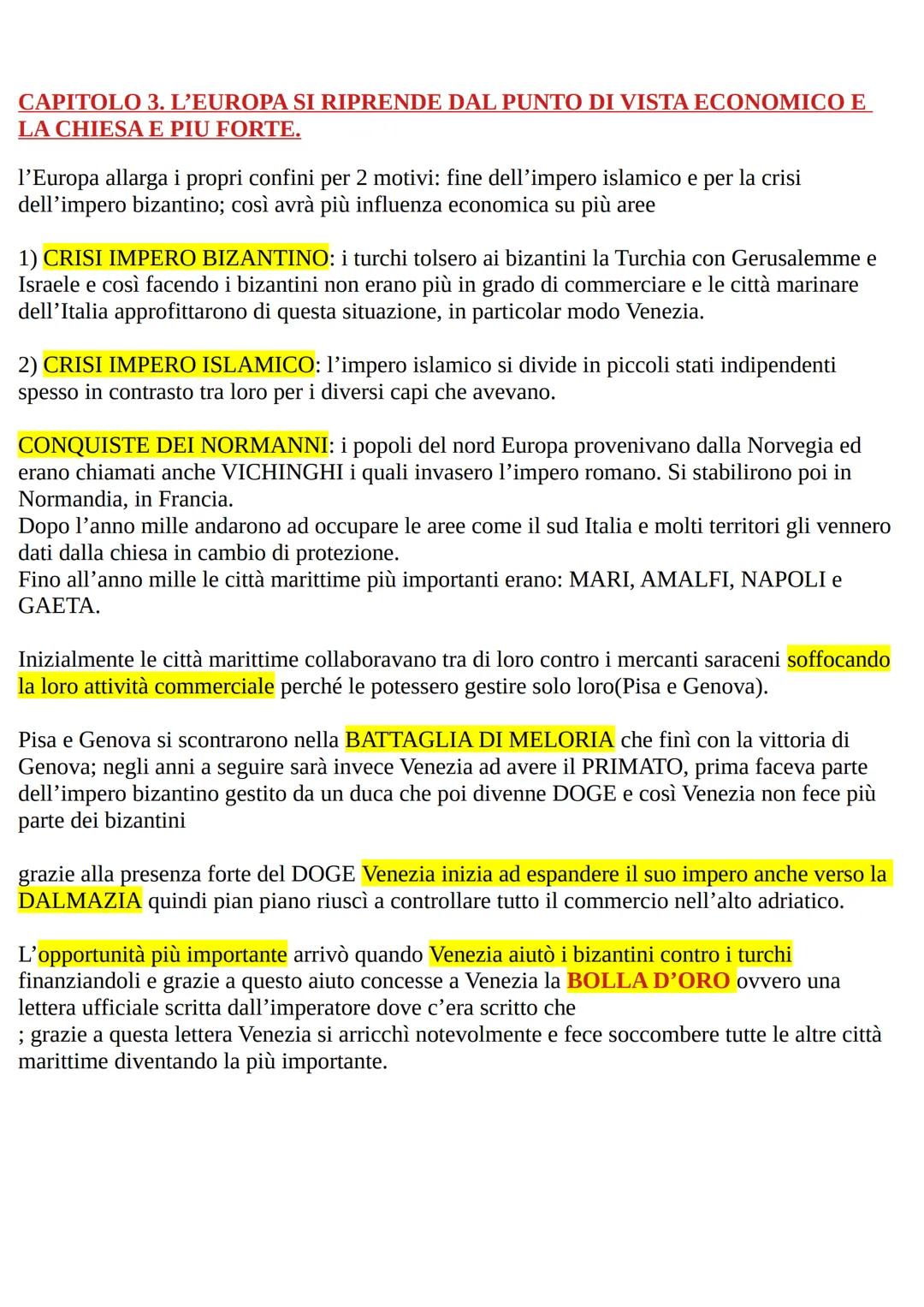 # CAPITOLO 2. SCONTRO TRA CHIESA E IMPERO

L'anno 1000 fu un secolo di miglioramento ma anche un periodo di scontro tra
imperatore e chiesa,