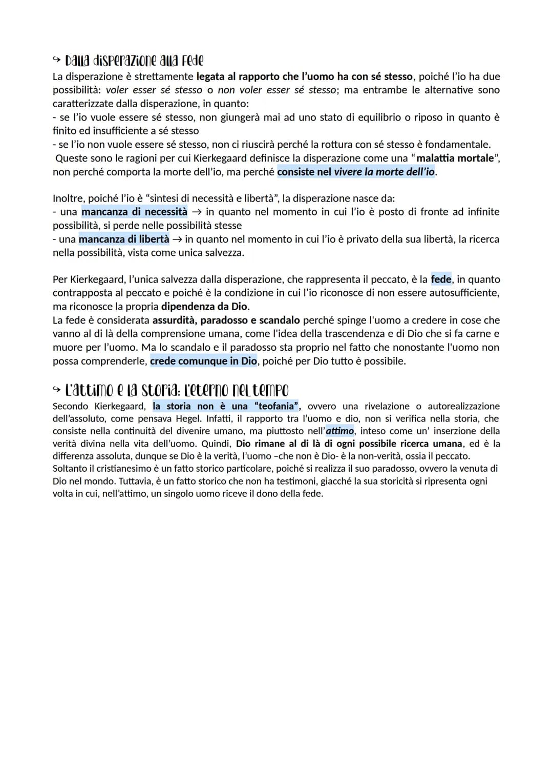 Kierkegaard
→ Vita
Nacque nel 1813 a Copenaghen, in Danimarca, e fu cresciuto dal padre secondo una rigida
educazione religiosa. Frequentò l