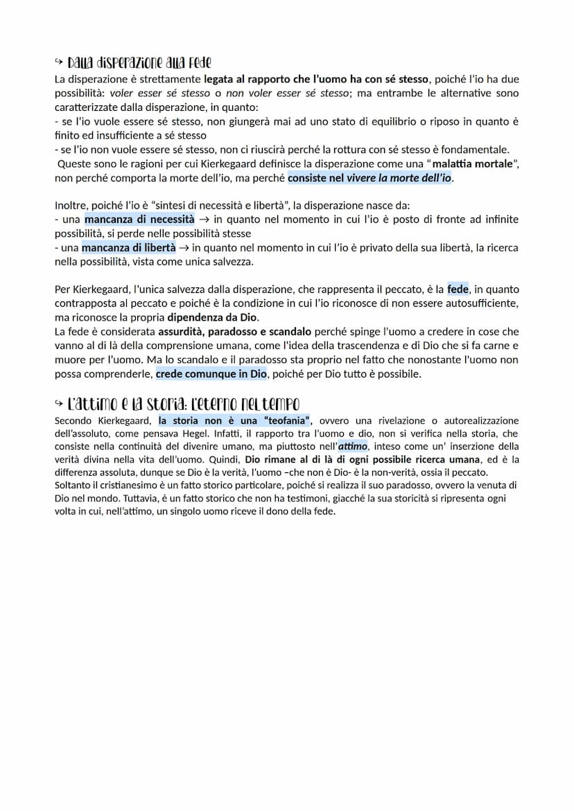 Kierkegaard
→ Vita
Nacque nel 1813 a Copenaghen, in Danimarca, e fu cresciuto dal padre secondo una rigida
educazione religiosa. Frequentò l