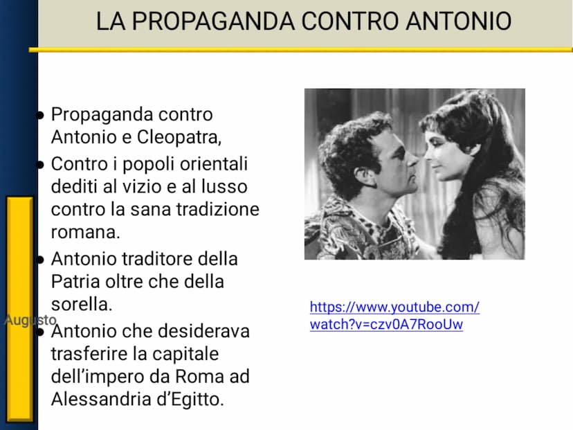 L'impero di Augusto Bagage
Marco Antonio e il testamento di Cesare
4ankamer
aveva
Dopo la morte di Cesare, fu il console Marco Antonio
l'uom