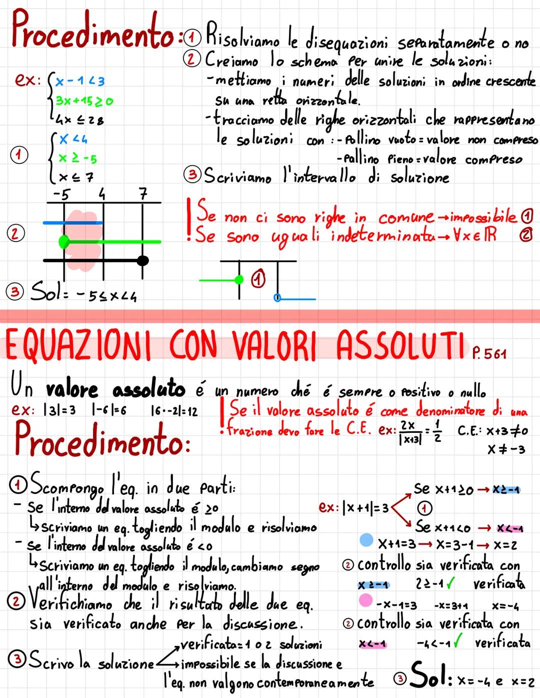 DISEQUAZIONI
DISUGUAGLIANZE e DISEQUAZIONI P.553
Una disegualianza funziona come una equazione ma con simboli diversi
Simboli:<:minore
il si