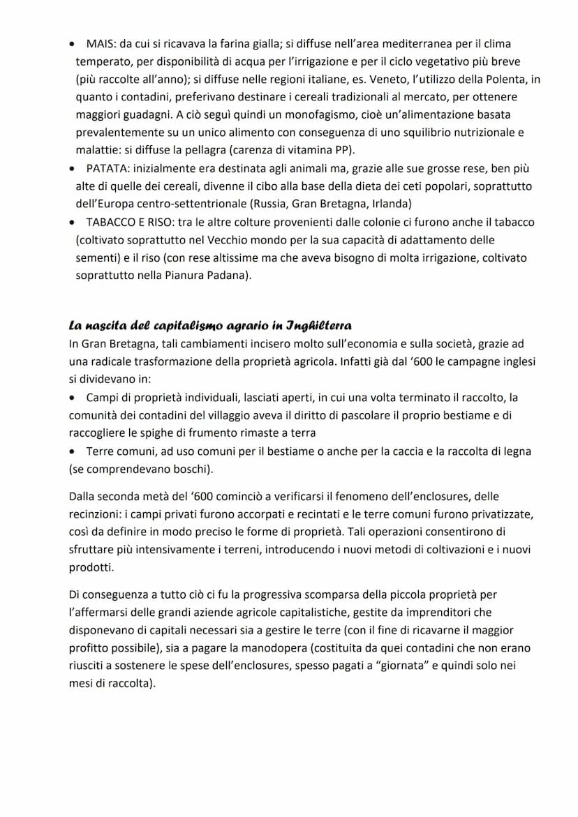 Ripresa economica del XVII sec e la Prima
Rivoluzione Industriale
LA CRESCITA DELLA POPOLAZIONE E LE TRASFORMAZIONI TECNCO-ECONOMICHE
La riv