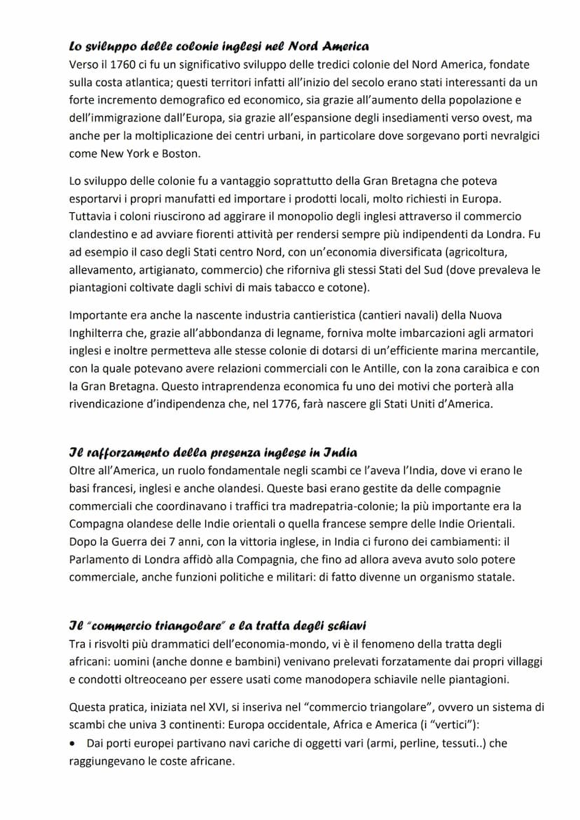 Ripresa economica del XVII sec e la Prima
Rivoluzione Industriale
LA CRESCITA DELLA POPOLAZIONE E LE TRASFORMAZIONI TECNCO-ECONOMICHE
La riv