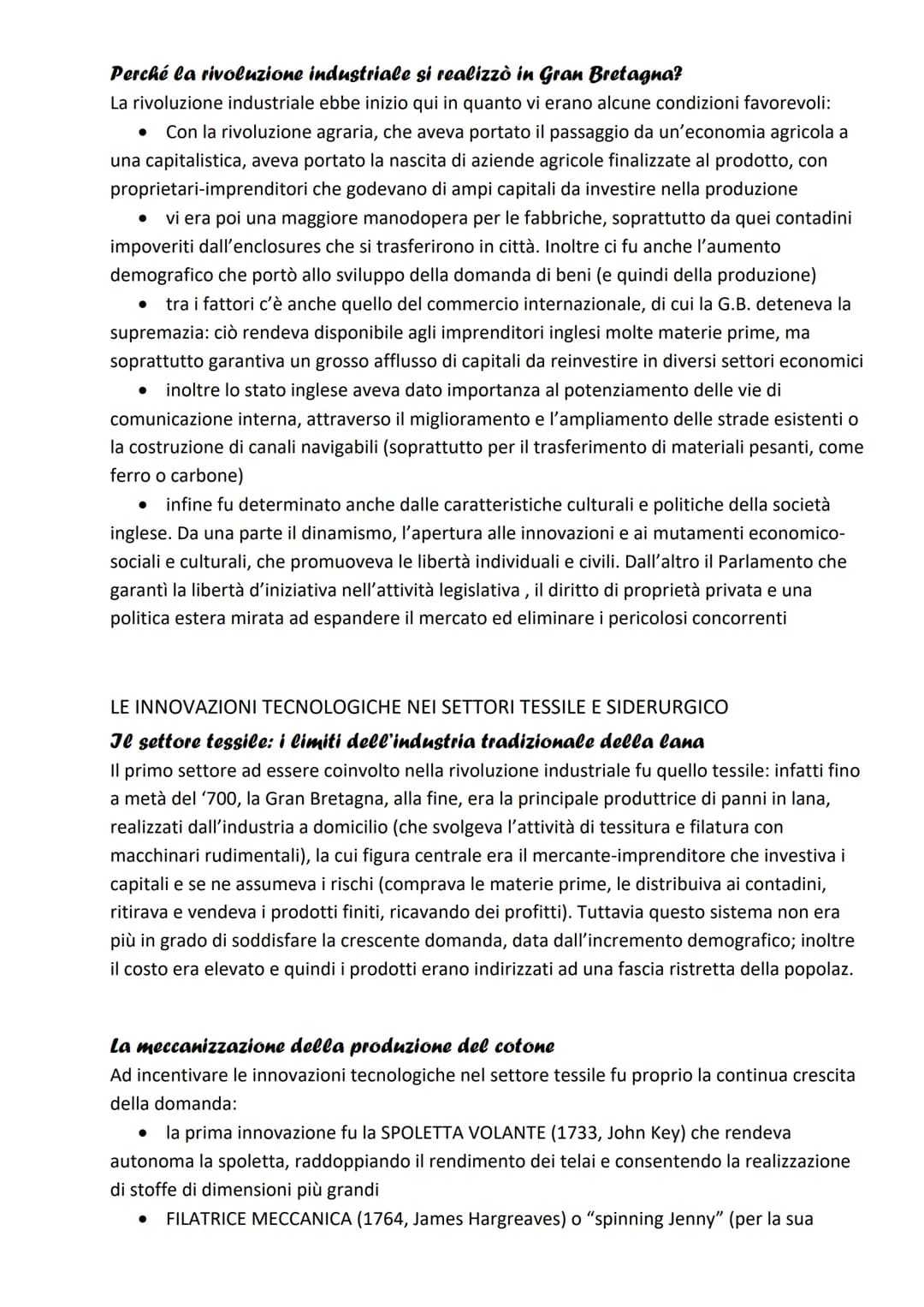 Ripresa economica del XVII sec e la Prima
Rivoluzione Industriale
LA CRESCITA DELLA POPOLAZIONE E LE TRASFORMAZIONI TECNCO-ECONOMICHE
La riv