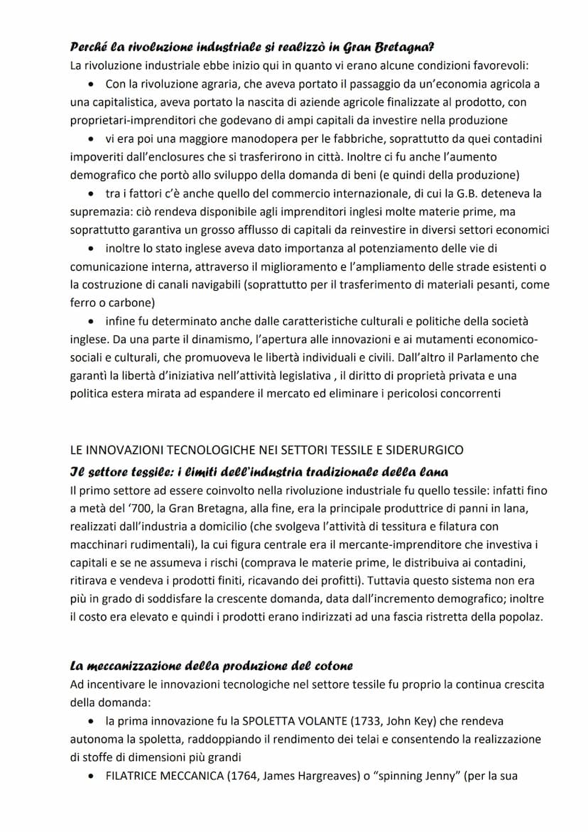 Ripresa economica del XVII sec e la Prima
Rivoluzione Industriale
LA CRESCITA DELLA POPOLAZIONE E LE TRASFORMAZIONI TECNCO-ECONOMICHE
La riv