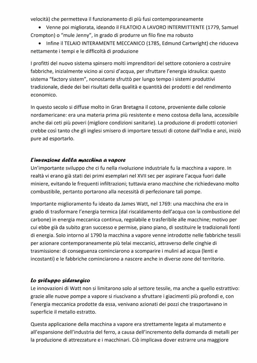 Ripresa economica del XVII sec e la Prima
Rivoluzione Industriale
LA CRESCITA DELLA POPOLAZIONE E LE TRASFORMAZIONI TECNCO-ECONOMICHE
La riv