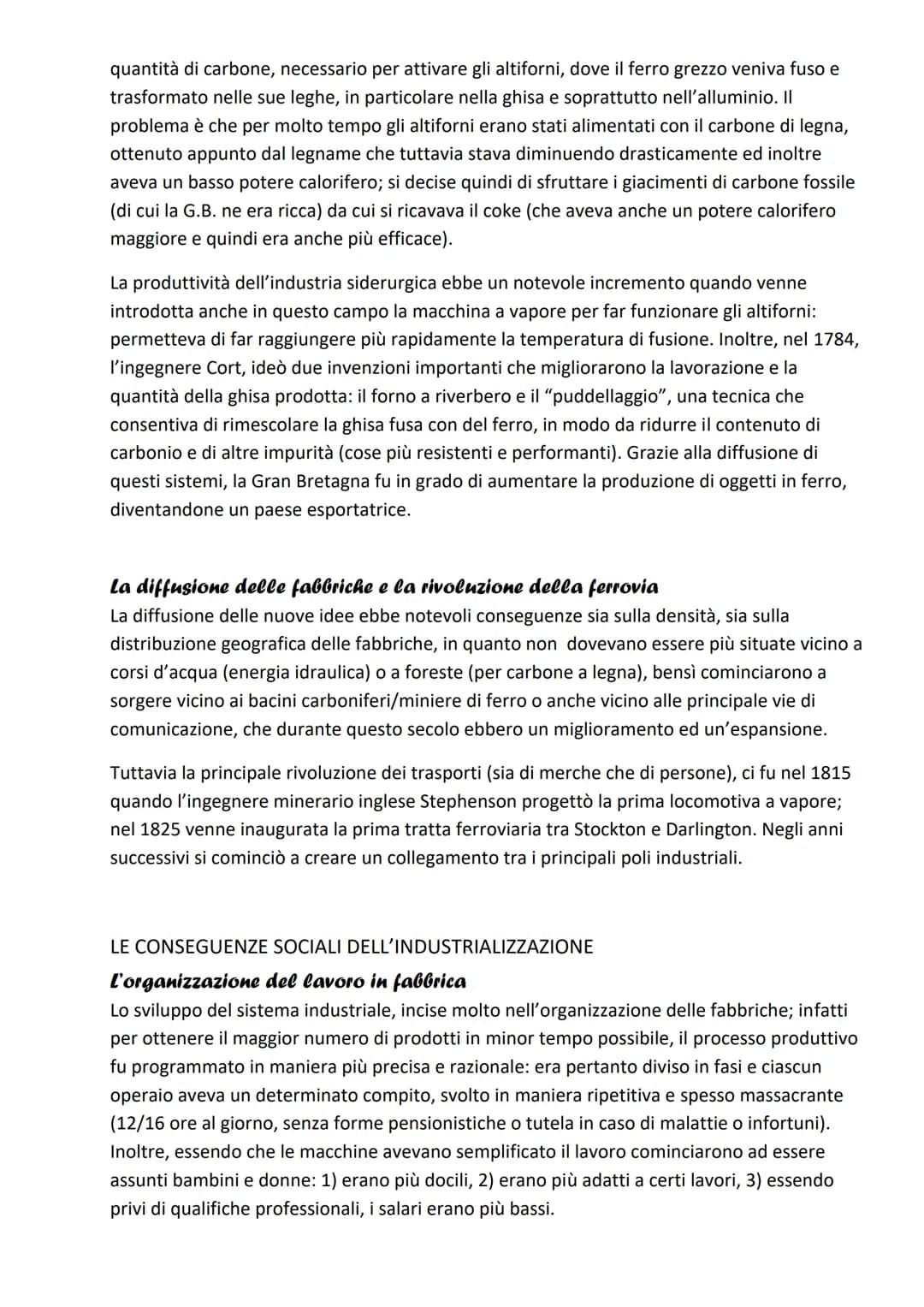 Ripresa economica del XVII sec e la Prima
Rivoluzione Industriale
LA CRESCITA DELLA POPOLAZIONE E LE TRASFORMAZIONI TECNCO-ECONOMICHE
La riv