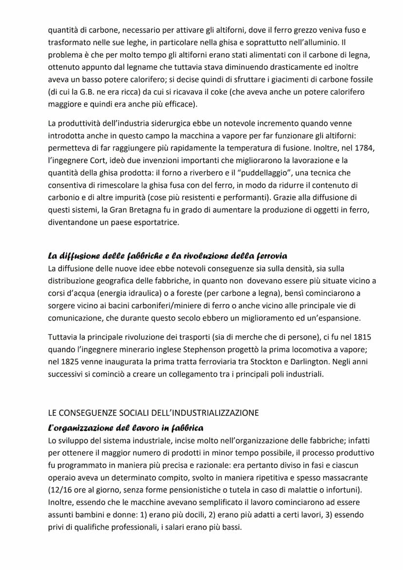 Ripresa economica del XVII sec e la Prima
Rivoluzione Industriale
LA CRESCITA DELLA POPOLAZIONE E LE TRASFORMAZIONI TECNCO-ECONOMICHE
La riv