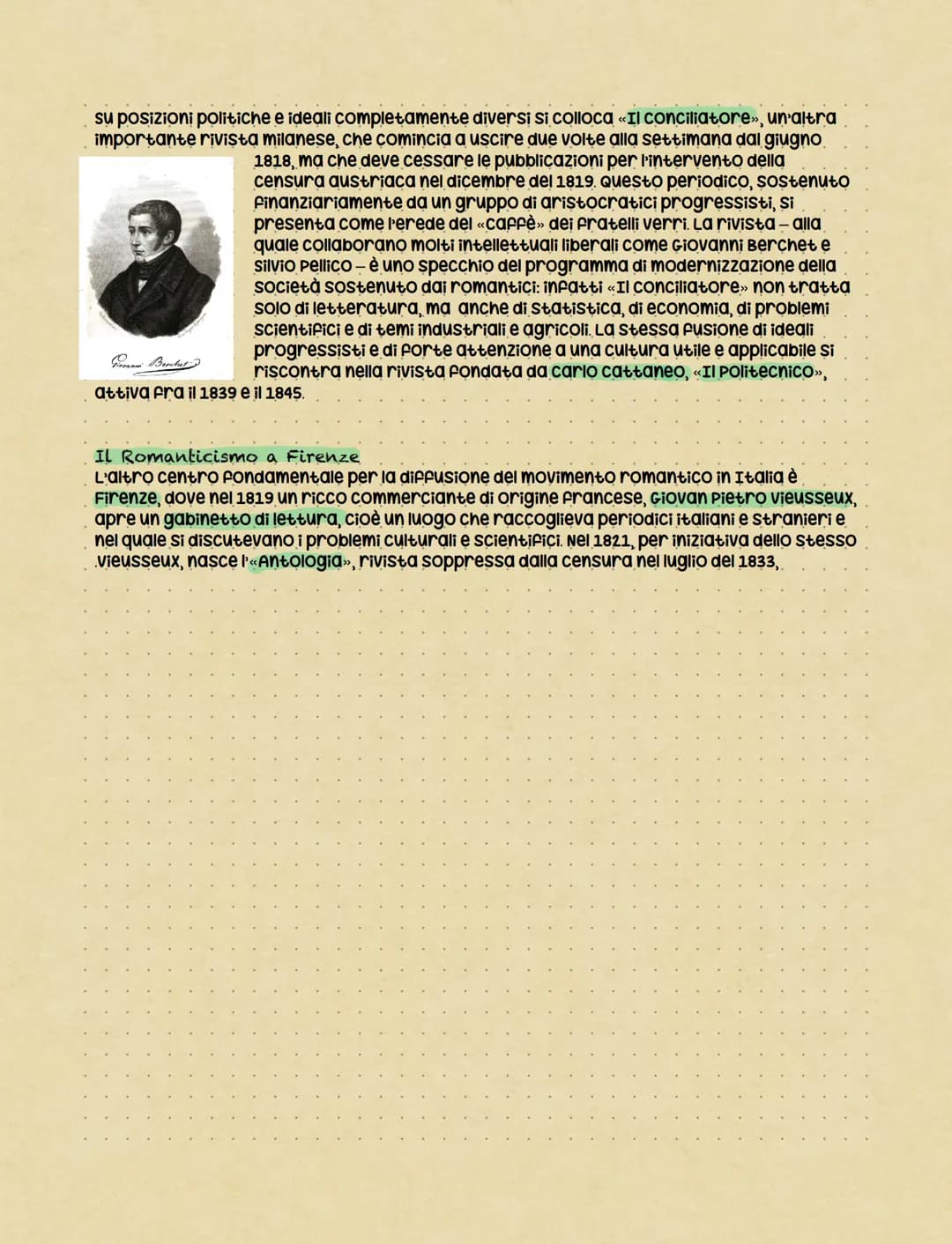 QUADRO STORICO
Gli sconvolgimenti politici e sociali del periodo
che va dalla rivoluzione francese al compimento
Dell'unità d'Italia, darono