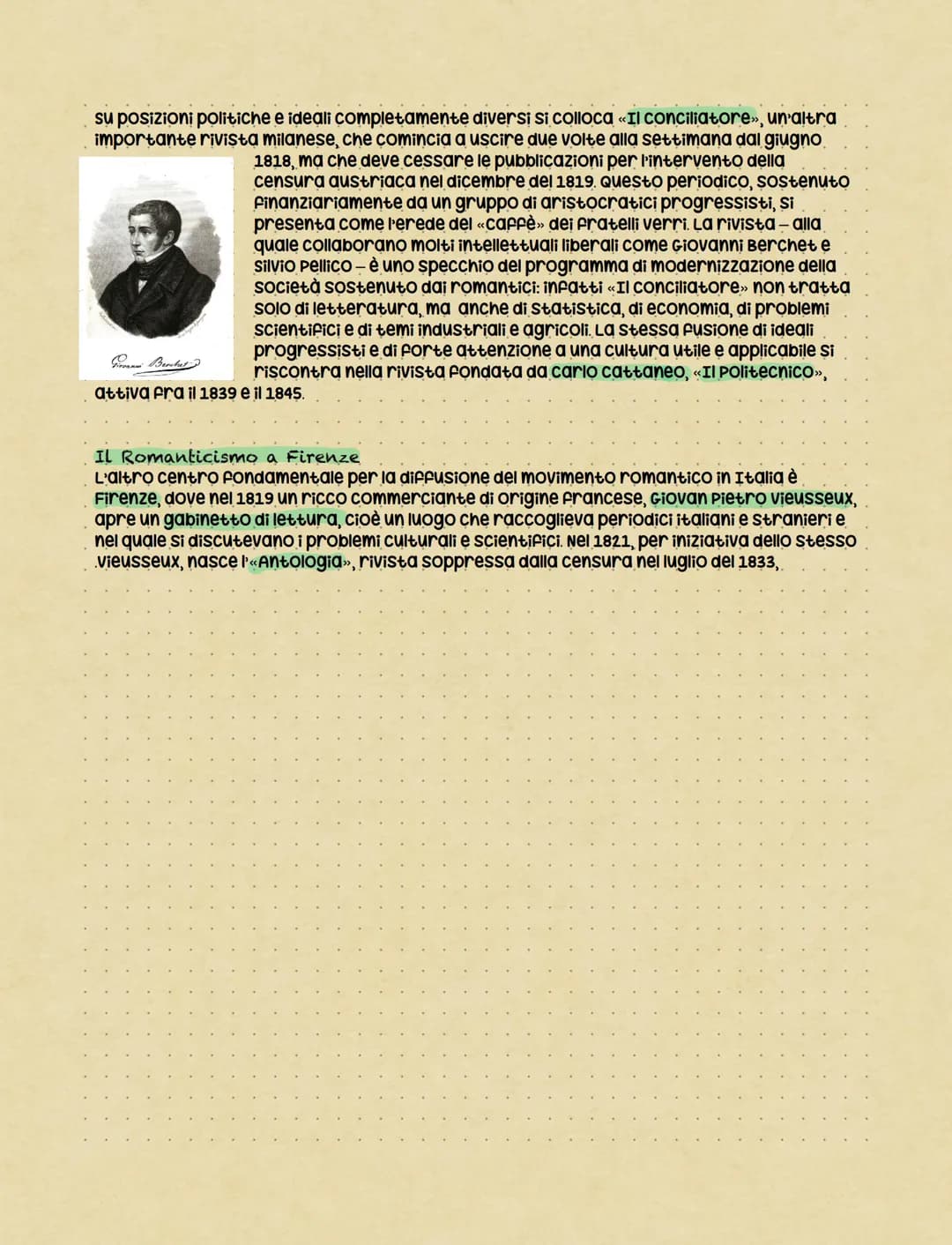 QUADRO STORICO
Gli sconvolgimenti politici e sociali del periodo
che va dalla rivoluzione francese al compimento
Dell'unità d'Italia, darono