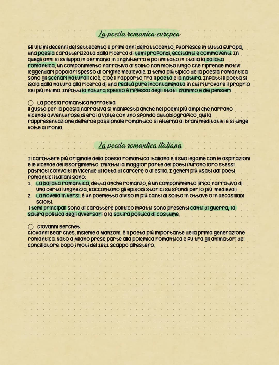 QUADRO STORICO
Gli sconvolgimenti politici e sociali del periodo
che va dalla rivoluzione francese al compimento
Dell'unità d'Italia, darono