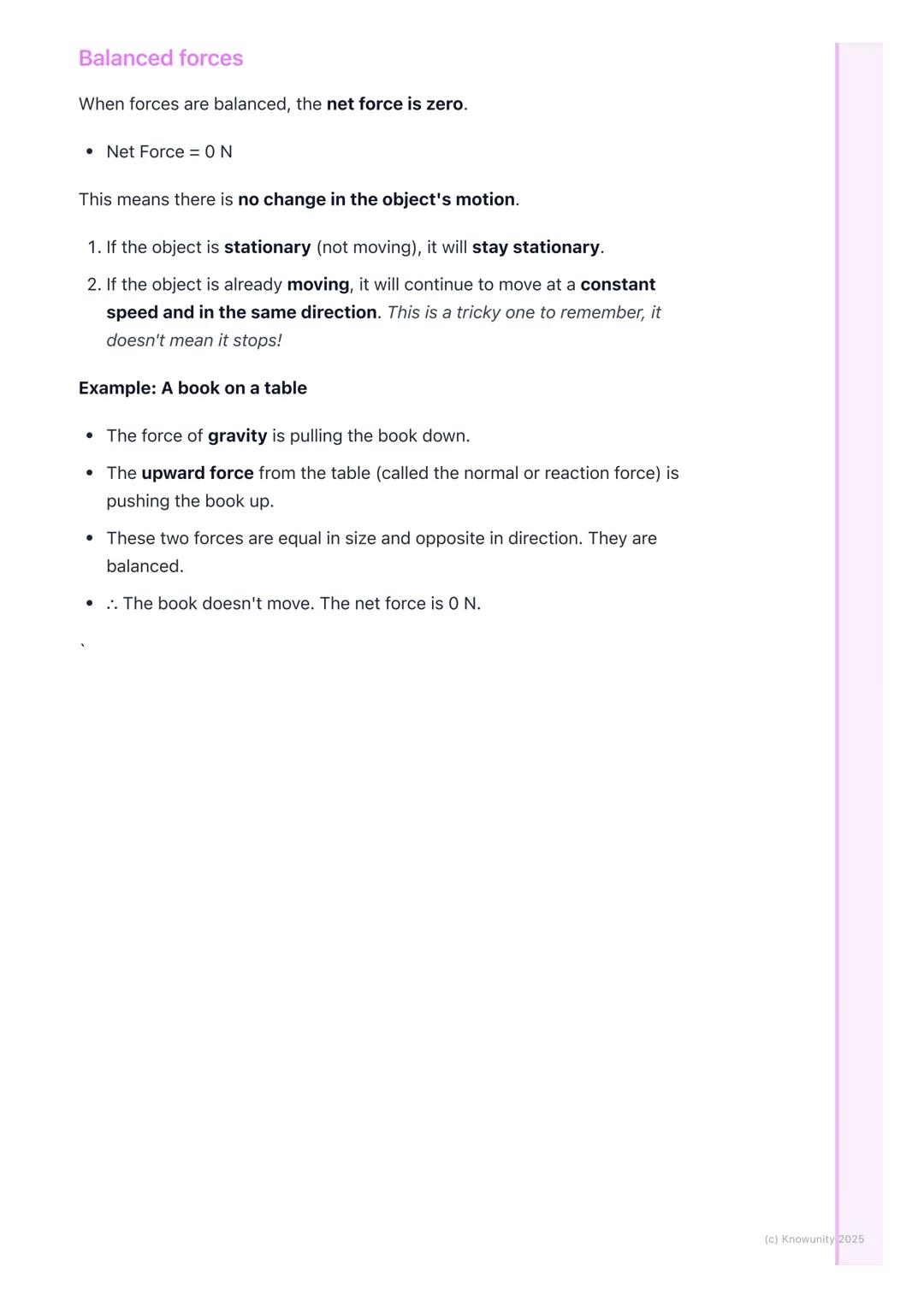 # Balanced and Unbalanced
## Forces

An introduction to forces

Forces are just pushes or pulls on an object. They can make things start
mov