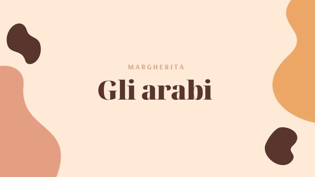 Scopri l'espansione degli arabi nel VII secolo e la predicazione di Maometto