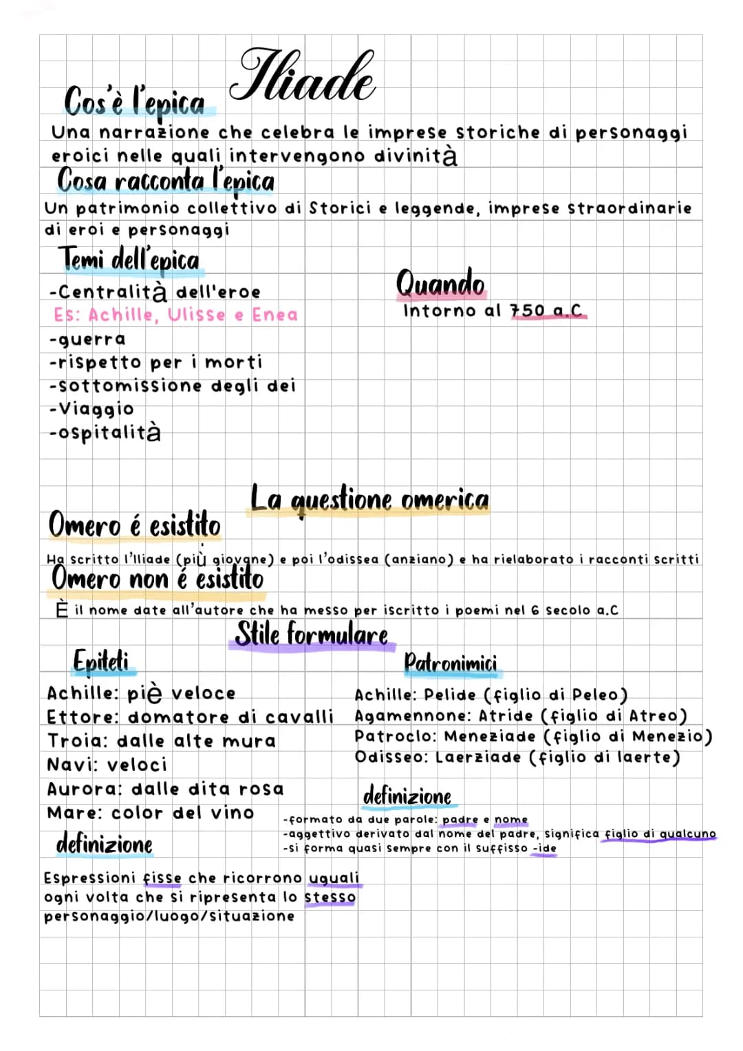 Perché l'epica è super importante nella letteratura antica
