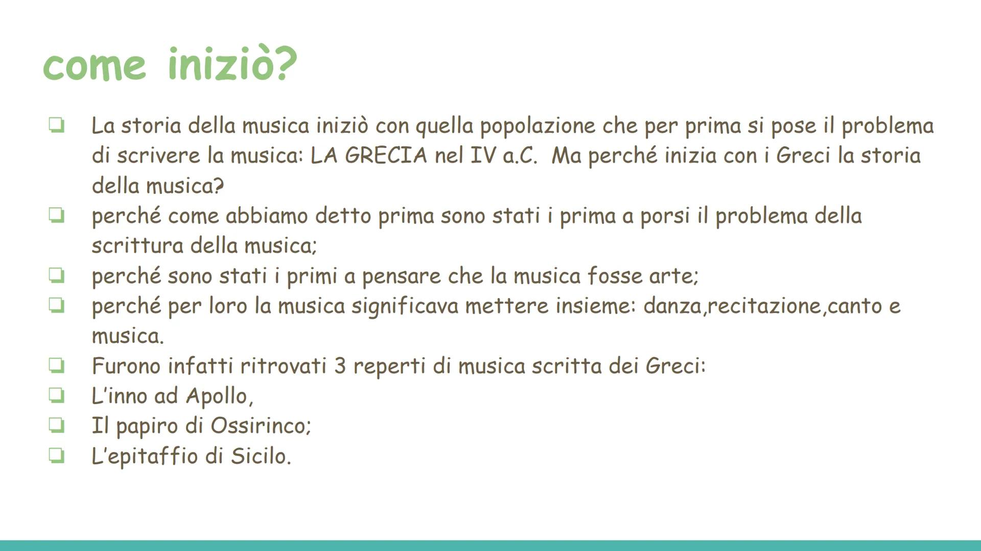 # LA MUSICA NEL MEDIOEVO

presentazione # come iniziò?

- La storia della musica iniziò con quella popolazione che per prima si pose il prob