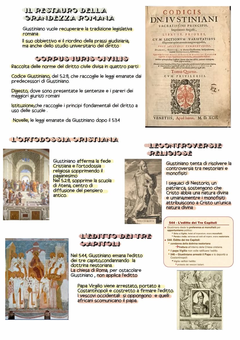 L'impero Bizantino:Giustiniano
La moglie Teodora era una
donna di bassa condizione
sociale, ma di grande
bellezza e intelligenza
Secondo Pro
