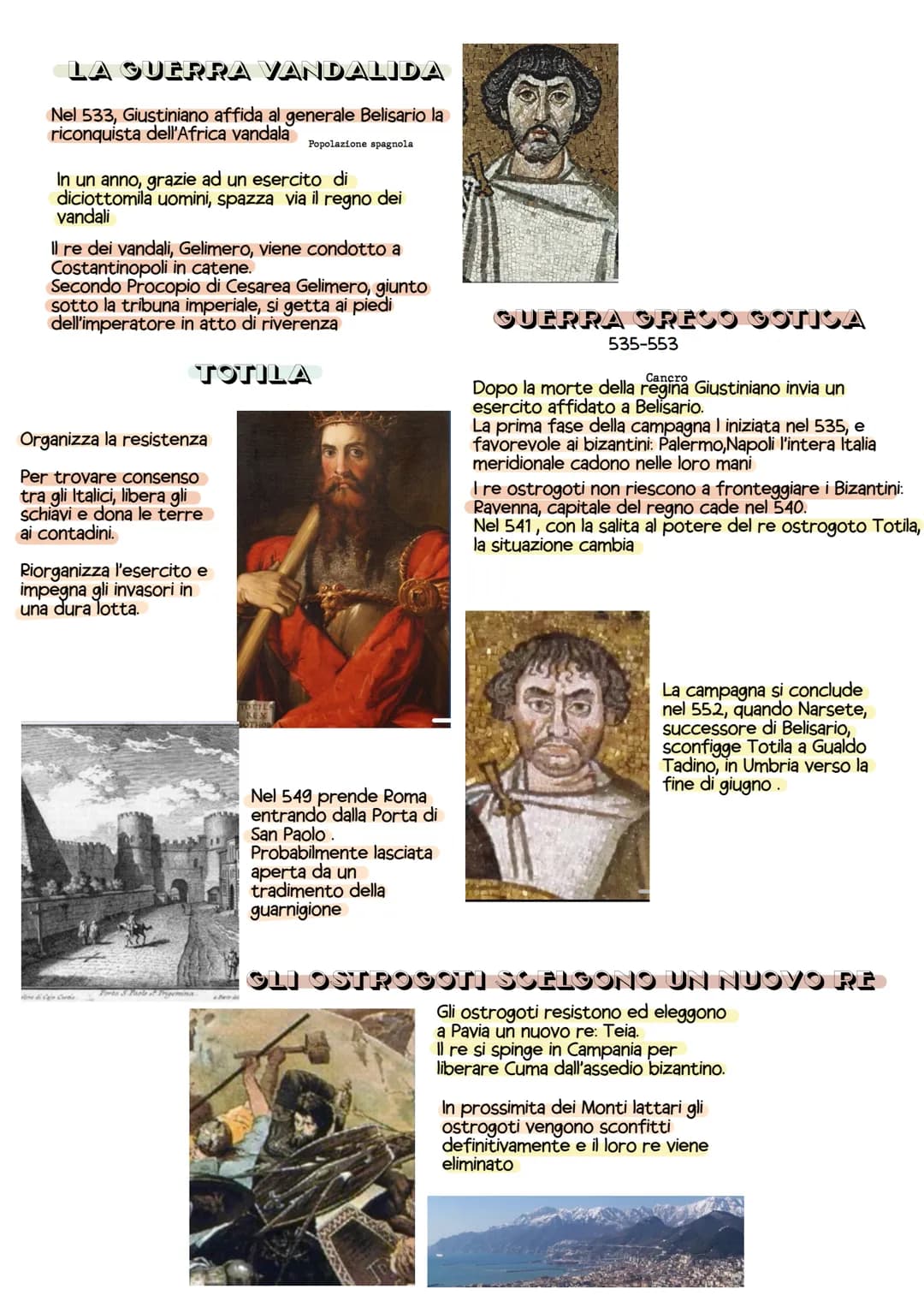L'impero Bizantino:Giustiniano
La moglie Teodora era una
donna di bassa condizione
sociale, ma di grande
bellezza e intelligenza
Secondo Pro