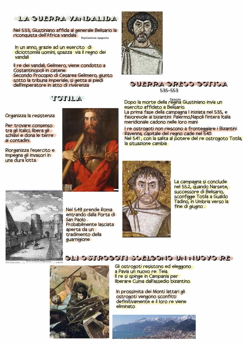 L'impero Bizantino:Giustiniano
La moglie Teodora era una
donna di bassa condizione
sociale, ma di grande
bellezza e intelligenza
Secondo Pro